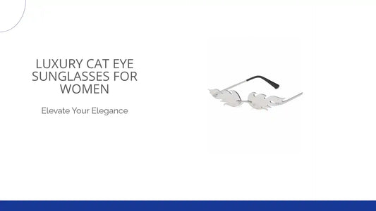 Luxury Cat Eye Sunglasses for Women by@Outfy