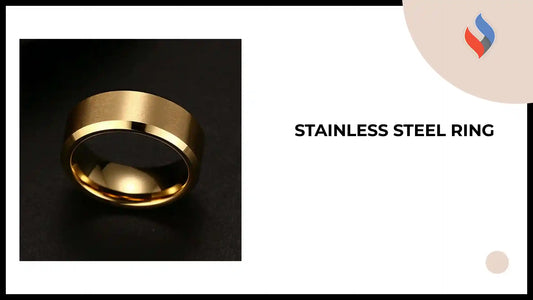 Stainless Steel Ring by@Outfy