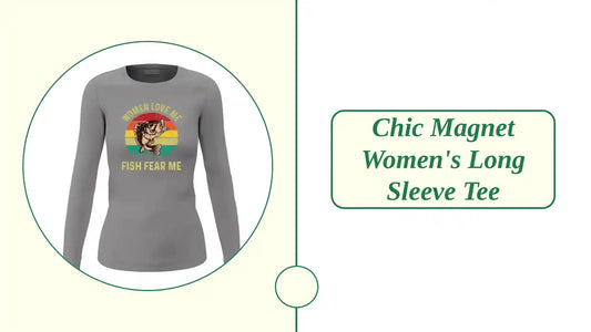 Chic Magnet Women's Long Sleeve Tee by@Outfy