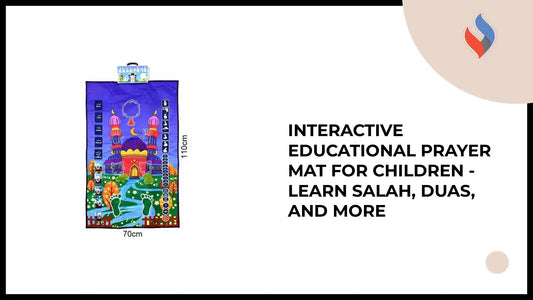 Interactive Educational Prayer Mat for Children - Learn Salah, Duas, and More by@Outfy