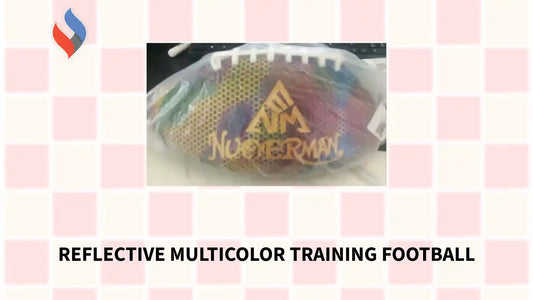 Reflective Multicolor Training Football by@Outfy
