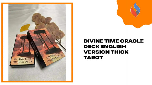 Divine Time Oracle Deck English Version Thick Tarot by@Outfy