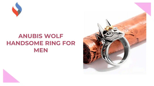 Anubis Wolf Handsome Ring For Men by@Outfy