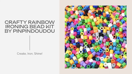 Crafty Rainbow Ironing Bead Kit by Pinpindoudou by@Outfy