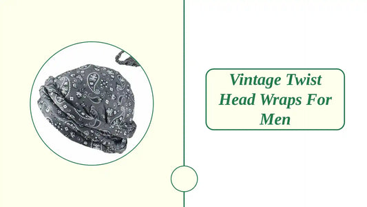 Vintage Twist Head Wraps For Men by@Outfy