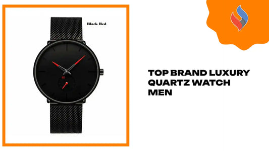 Top Brand Luxury Quartz Watch Men by@Outfy