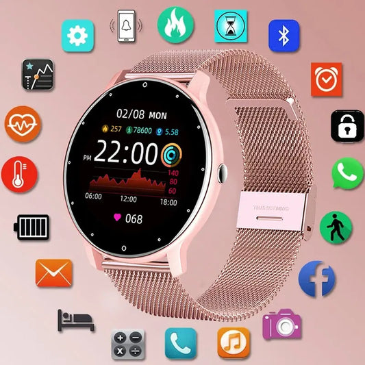 Fitness IP67 Waterproof Smartwatch Full Touch Screen_Vivareflex_Online