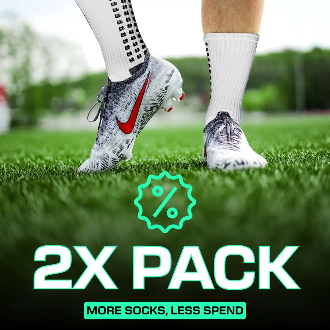 Chaussettes Lux Dual Grip - Chaussettes de football antidérapantes pour hommes et femmes