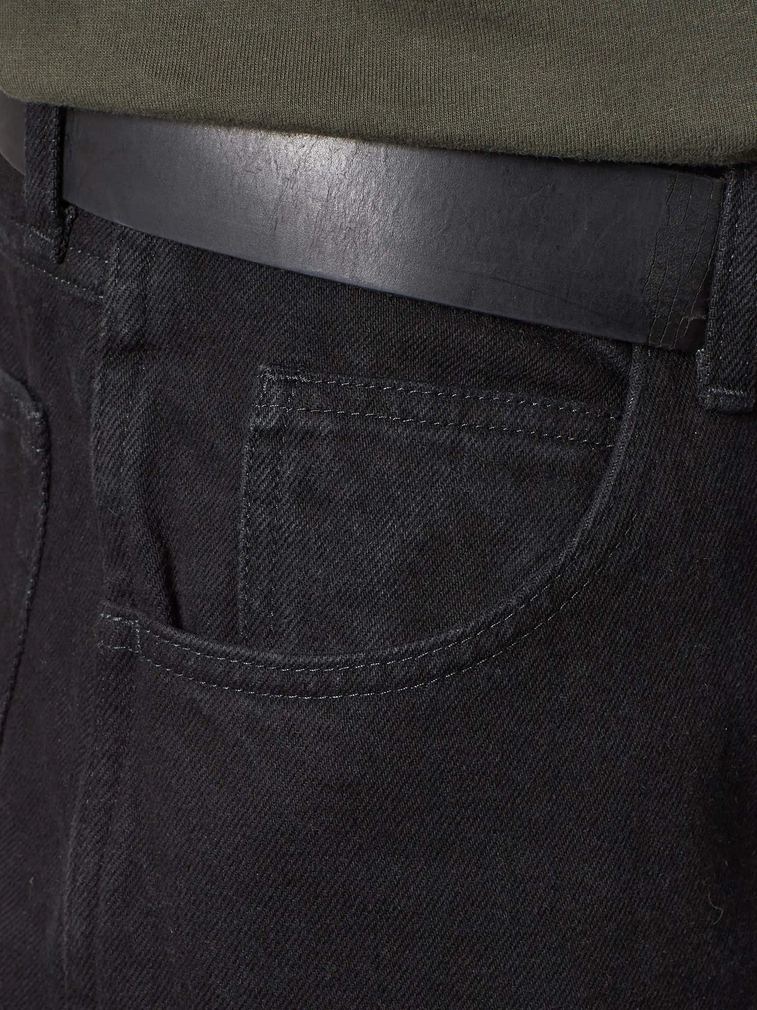 Rustler - Pantalon classique décontracté pour homme - 48 l x 29 l - Noir