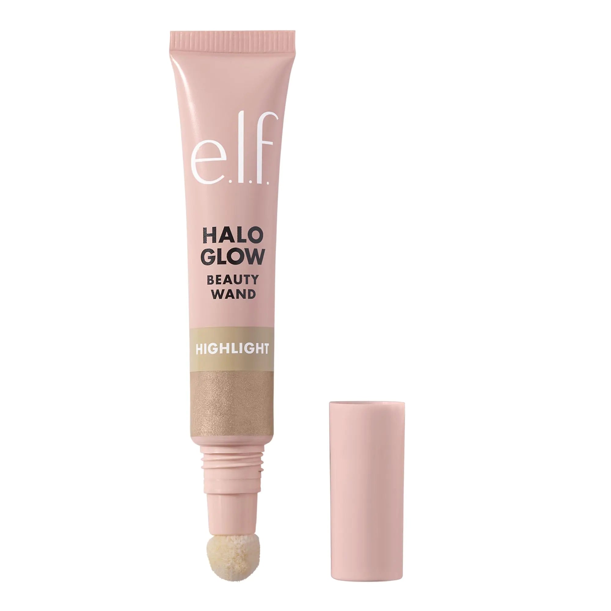 elf Halo Glow Highlight Beauty Wand, baguette de surligneur liquide pour une peau lumineuse et éclatante, formule modulable, végétalien et sans cruauté, campagne Champagne Campagne Champagne 0,33 Fl Oz (paquet de 1)