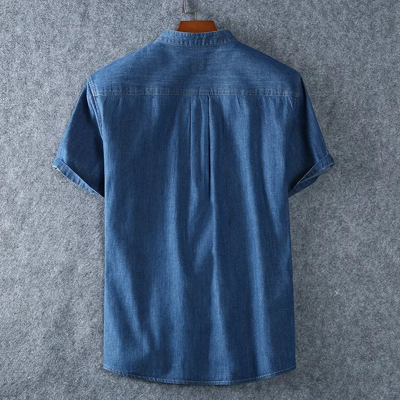 Plus Size Denim Shirt Men Vivareflex Online