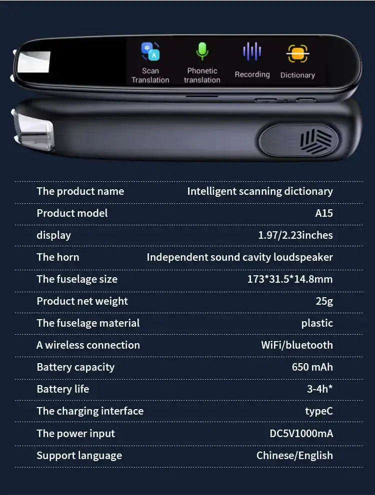 Languages Translation Reading Pen_Vivareflex_Online