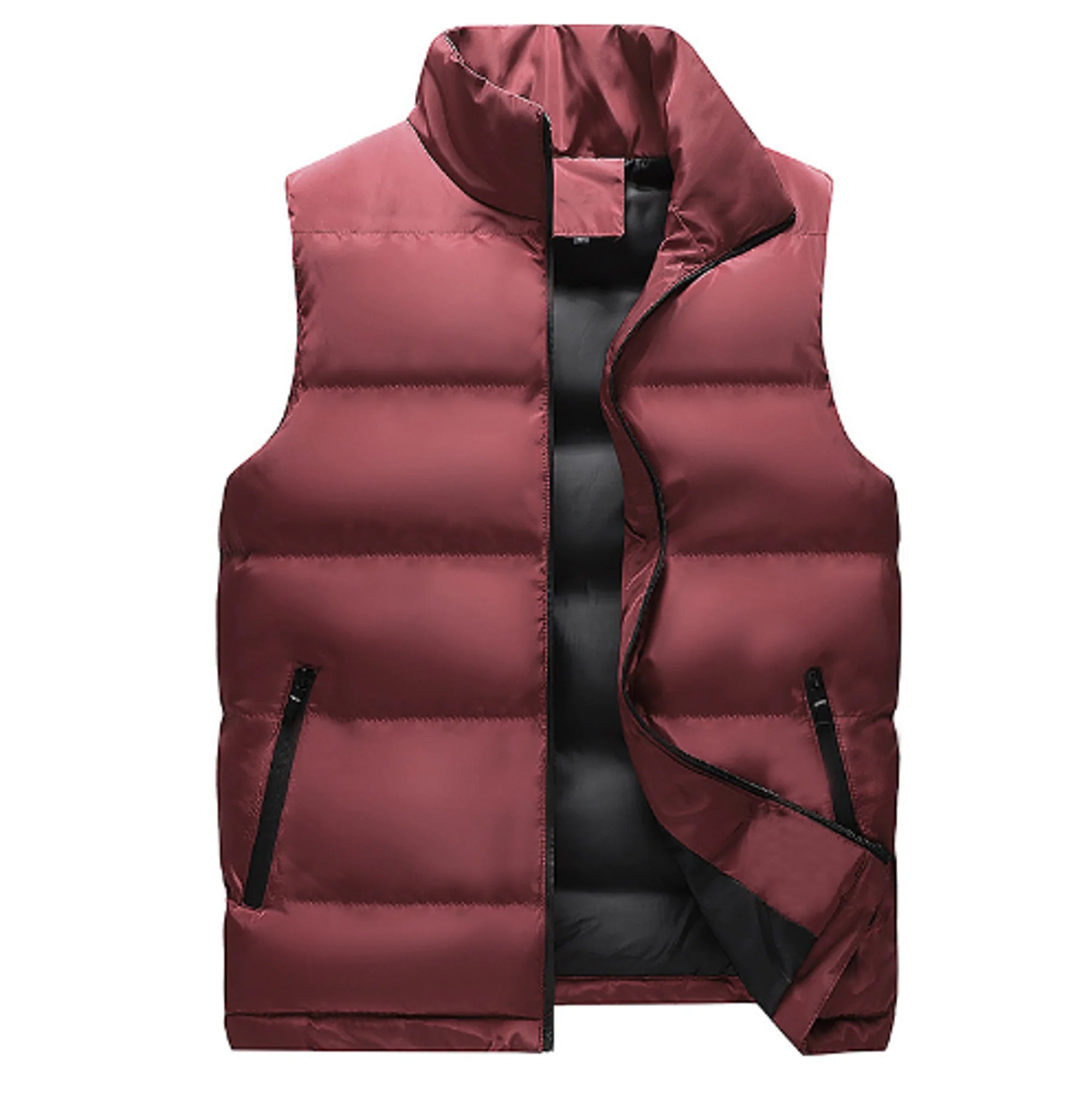 Neck Protection Zipper Cardigan Men Winter Coat Vivareflex Online