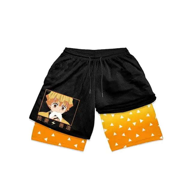 Anime Gym Shorts For Men Vivareflex Online