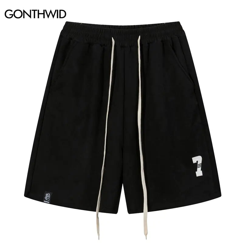 Harajuku Suede Shorts for Men Vivareflex Online