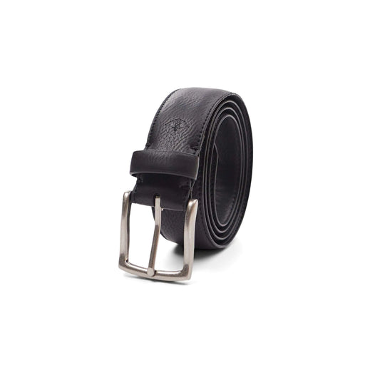 Dockers Men's Everyday Casual Belt with Classic Harness Buckle - Black Classic