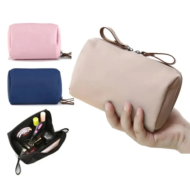 1PC Portable Women Makeup Bag Small Case Cosmetic Bag Coin Pouch Mini Lipstick Storage Bag Toiletry Cosmetic Organizer Case Ultimate Bag Store