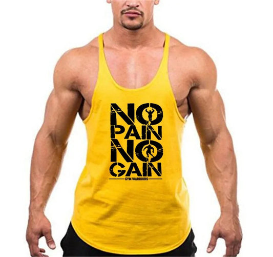 New Arrivals Bodybuilding Cotton Gym Sleeveless Tank Top for Men Vivareflex Online