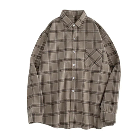 Women Shirt Plaid Female Oversize Blouse Vivareflex Online