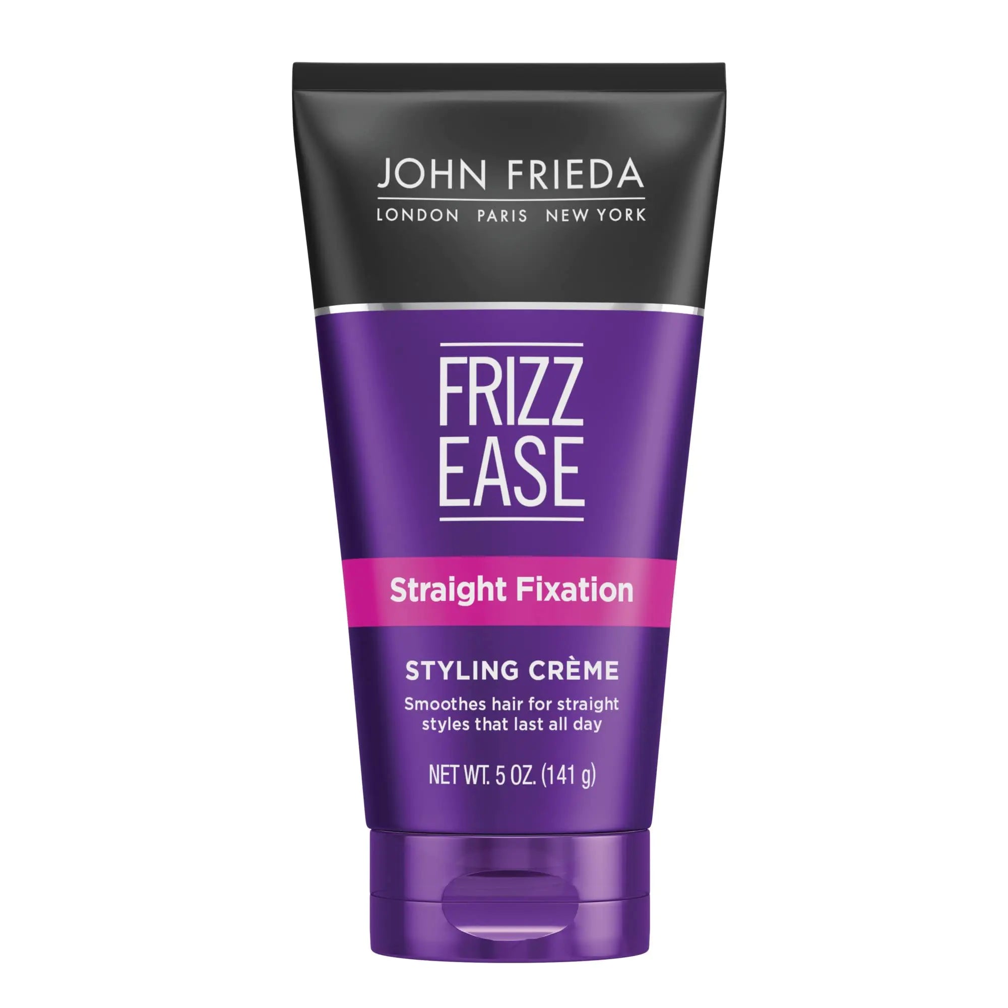 Crema para peinar John Frieda Frizz-Ease, fijación recta, 5 oz (paquete de 3) 5 onzas (paquete de 3)