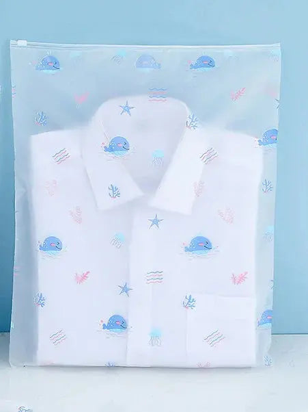 1pc Travel Zipper Cartoon Makeup Bag PVC Cosmetic Storage Bags Organizer Women Beauty Toiletry Kits Bath Wash Make Up Case Ultimate Bag Store