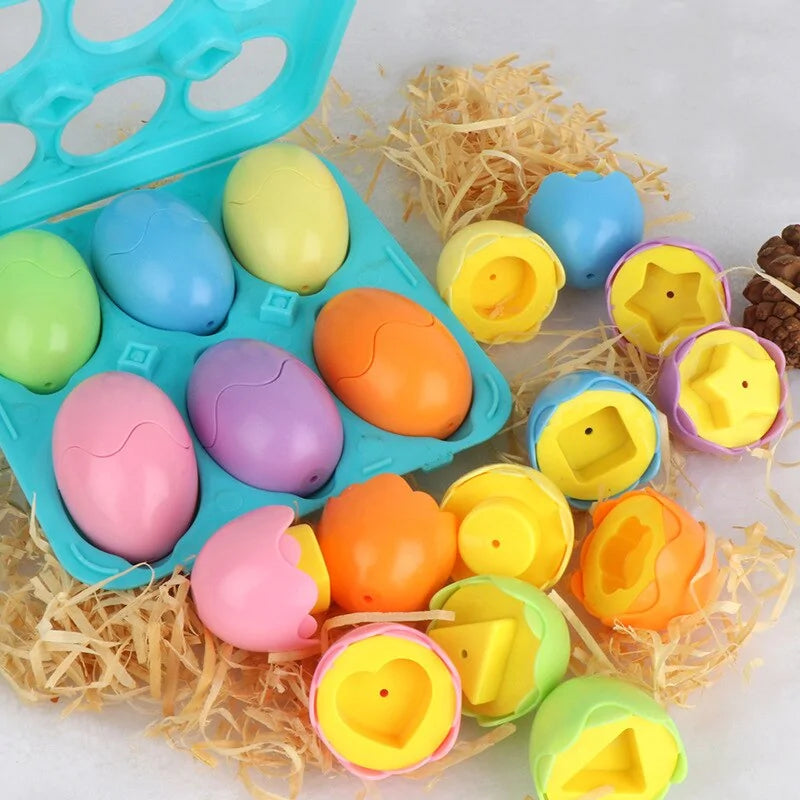 Puzzles 3D Smart Eggs pour enfants