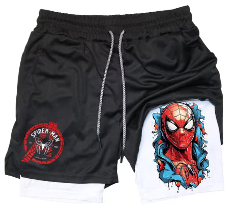 Marvel Spider-Man Venom Gym Shorts Men Fitness Vivareflex Online