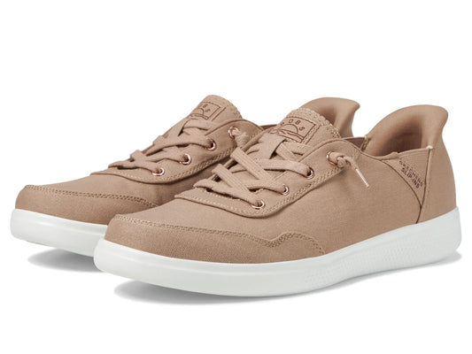 Skechers Women's Hands Free Slip-Ins Skip Cute - B Cute Sweet Sneaker 10 Tan - Vivareflex Online