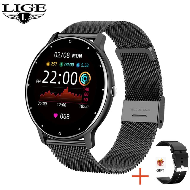 Montre connectée de fitness étanche IP67