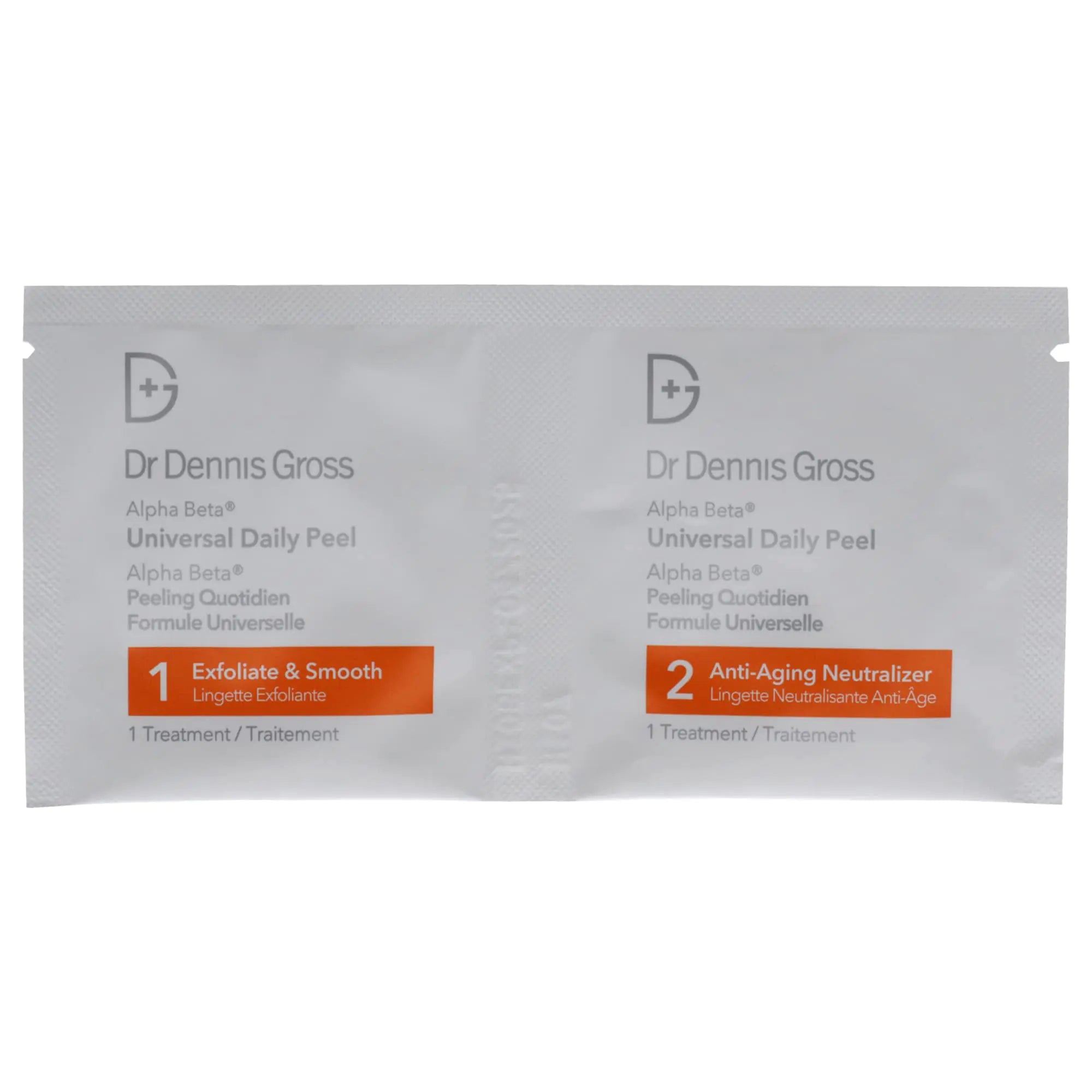 Tratamiento de peeling diario universal Alpha Beta del Dr. Dennis Gross, unisex, 30 oz, 1 onza (paquete de 30) 