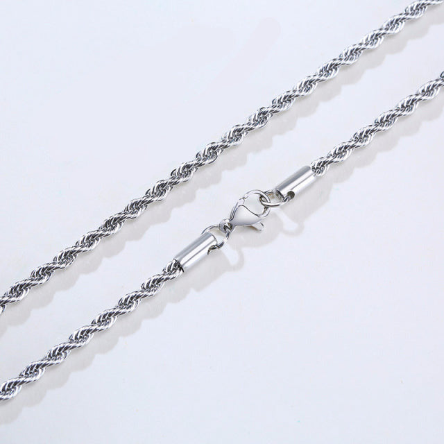 2mm to 5mm Long Stainless Necklace_Vivareflex_Online