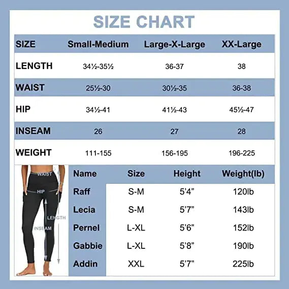 3 Packs Leggings with Pockets for Women, Soft High Waisted Tummy Control Workout Yoga Pants - Vivareflex Online