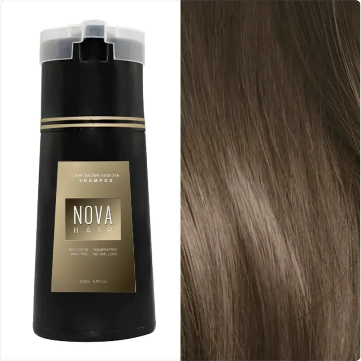 3-in-1 Natural Hair Dye & Care Shampoo – Fast-Acting, Long-Lasting Color for Men & Women Vivareflex Online