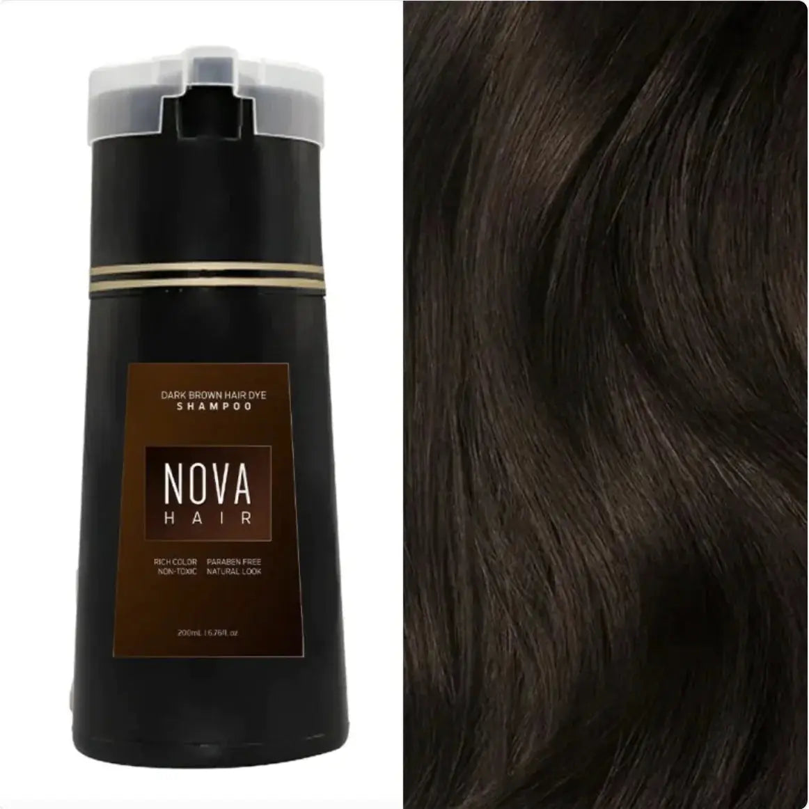 3-in-1 Natural Hair Dye & Care Shampoo – Fast-Acting, Long-Lasting Color for Men & Women Vivareflex Online