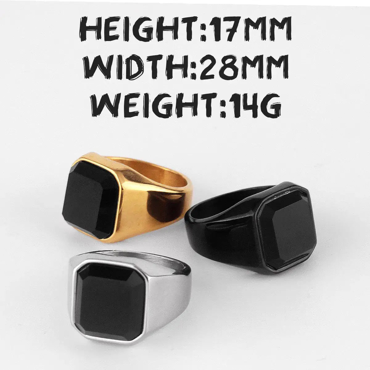 Premium Quality 316L Stainless Steel Ring_Vivareflex_Online