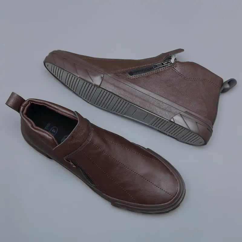 Men Vulcanized Leather Loafer Shoes Vivareflex Online