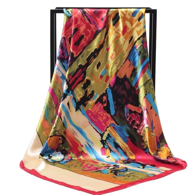 Foulard en soie pour femme