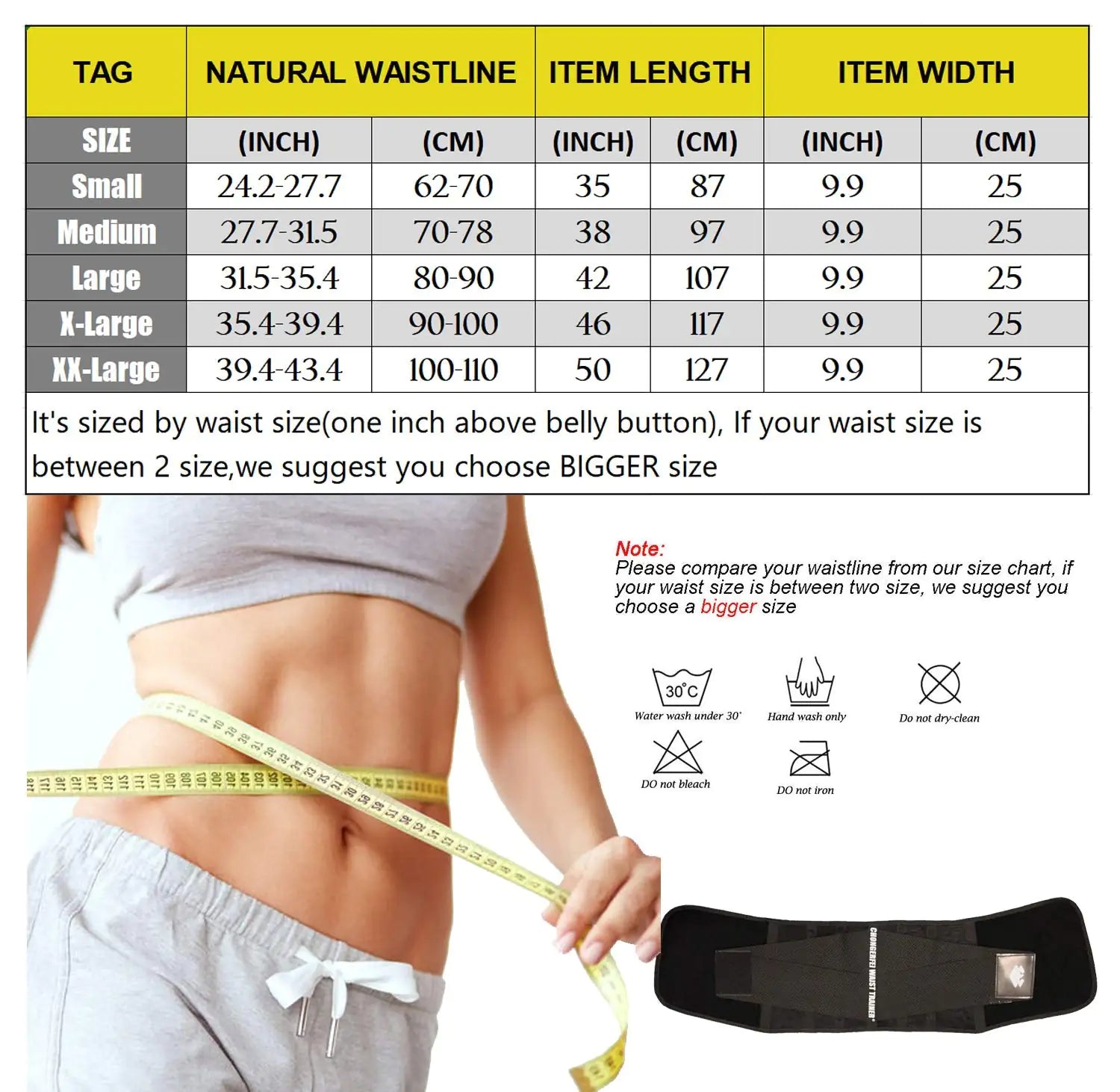 Waist Trainer Belt for Women Man - Waist Trimmer Ab Belt - Vivareflex Online