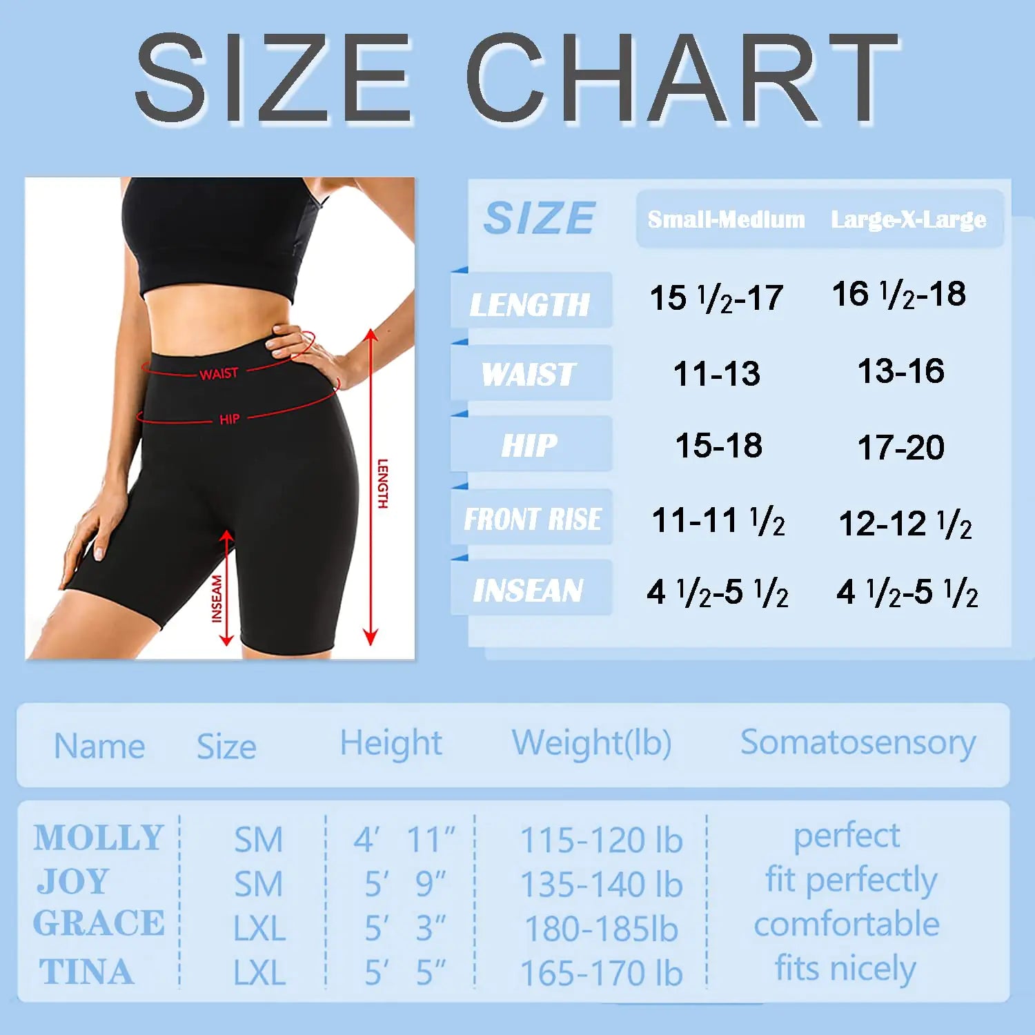 FULLSOFT High Waisted Biker Shorts for Women-5