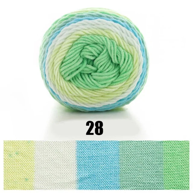 100g Rainbow Dyed Yarn - Vivareflex Online