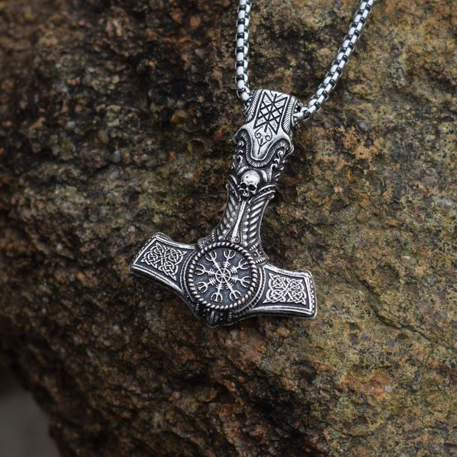 Collier pendentif viking