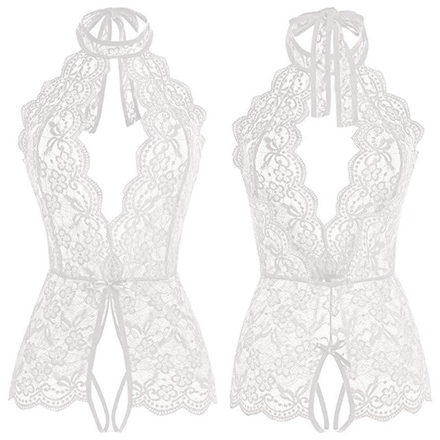 Lingerie érotique en dentelle Teddy