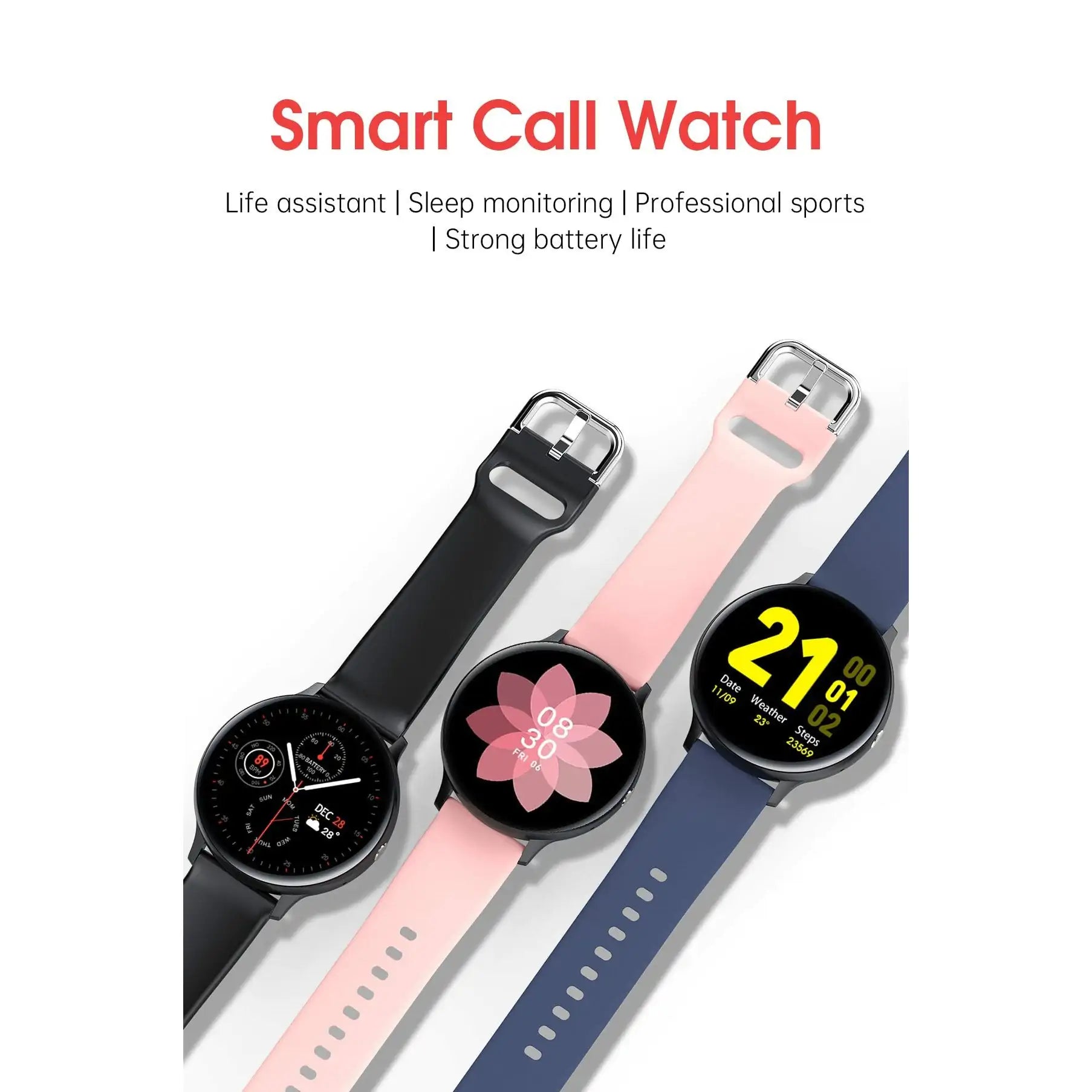 4G Rom Smartwatch | Full-Touch & Fitness Tracker_Vivareflex_Online