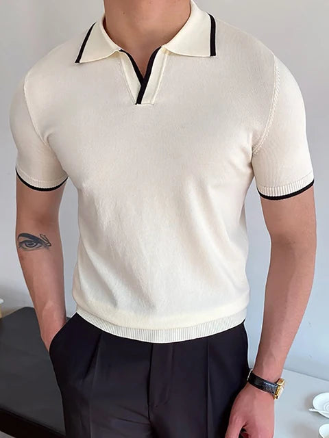 Summer Men Fashion Polo Shirts Short Sleeve Vivareflex Online