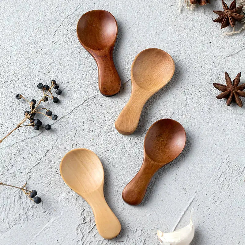 4Pcs Mini Wooden Spoons Vivareflex Online