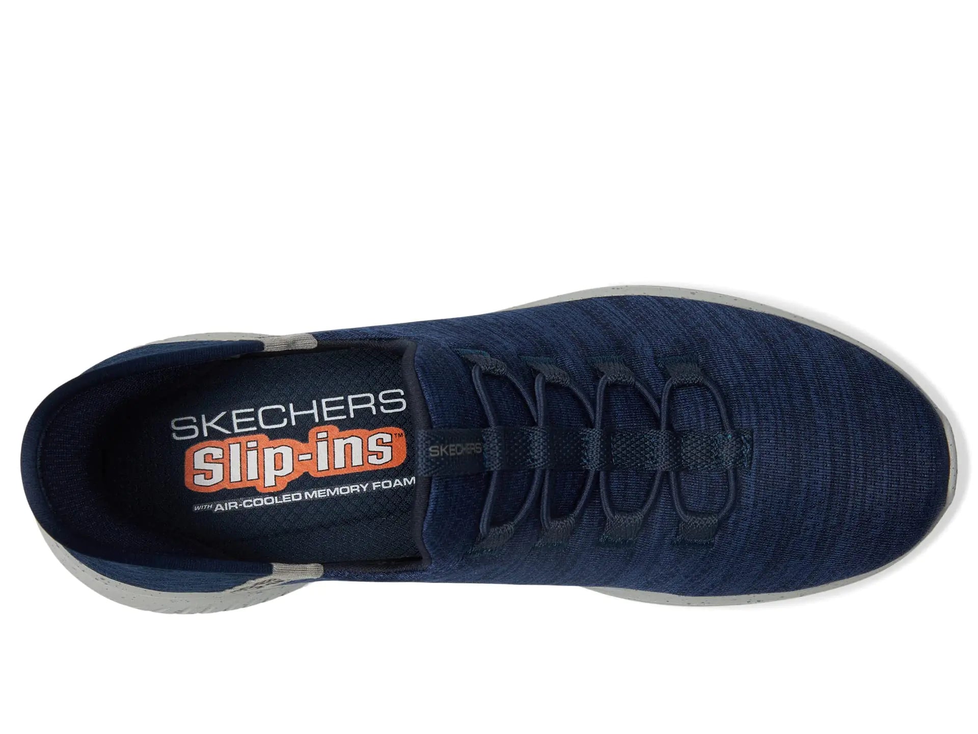 Zapatillas sin cordones Skechers Ultra Flex 3.0 Right Away Hands Free para hombre, talla 7.5, color azul marino 