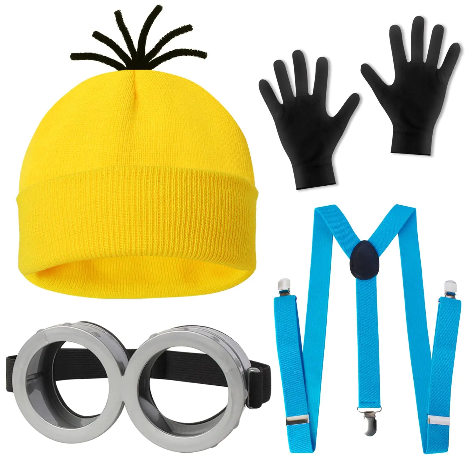 4 Pcs Halloween Costume Accessories Adults_Vivareflex_Online