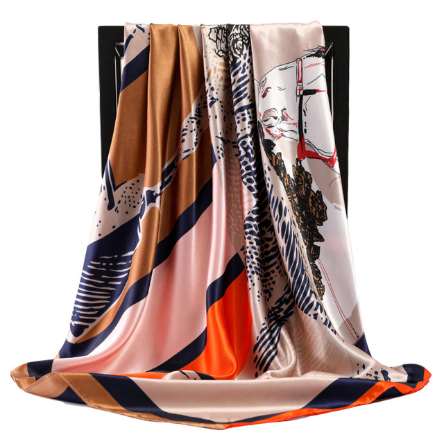 Foulard en soie pour femme