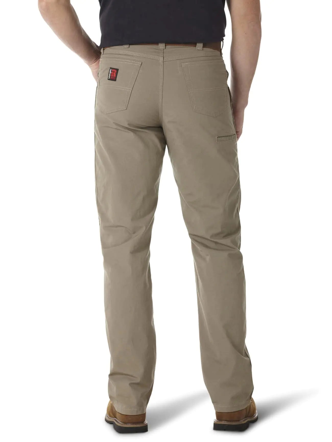 Pantalones de trabajo técnicos Wrangler Riggs Workwear para hombre, color caqui oscuro, 38 ancho x 36 largo 