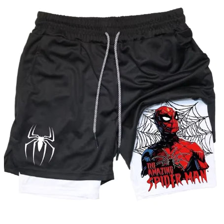 Marvel Spider-Man Venom Gym Shorts Men Fitness Vivareflex Online